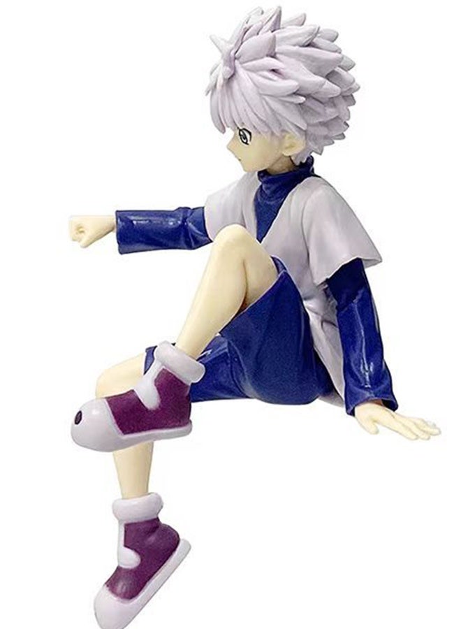 Halamodo Hunter x Hunter: 11.5 cm High - Quality Killua Figurine Ideal for Desk, Vehicle and Chassis Adornment - Image 5